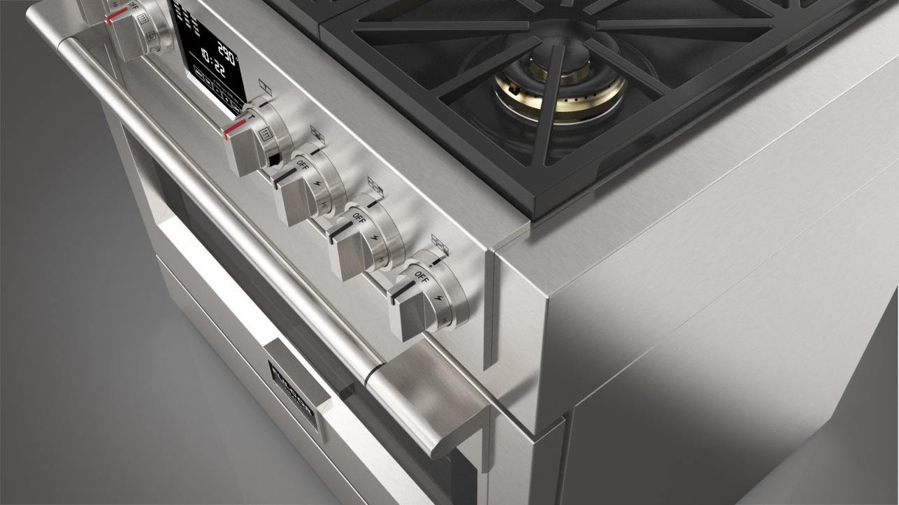 36" DUAL FUEL PRO RANGE Fulgor